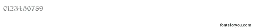 SalterioGradient Font – Fonts for Numbers and Digits
