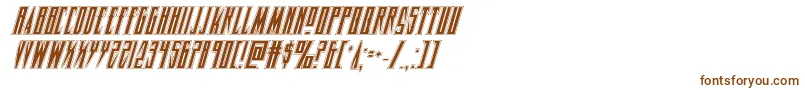 Timberwolfacadital2フォントについての詳細 フォントTimberwolfacadital2 – 茶色のフォント