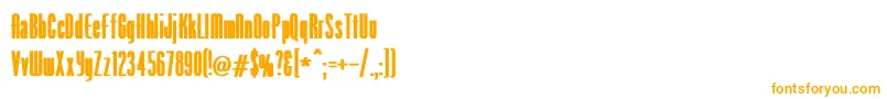 En savoir plus sur la police VenusNormalWdBold Police VenusNormalWdBold – polices orange sur fond blanc