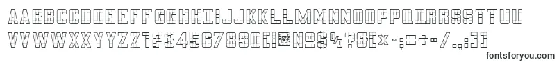 3x5outli-Schriftart – Schriftarten, die mit 3 beginnen