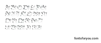 Schriftart Linotypesangue