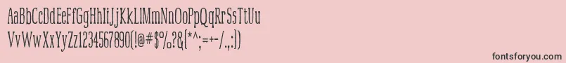 Mcfoodpoisoning3 Font – Black Fonts on Pink Background