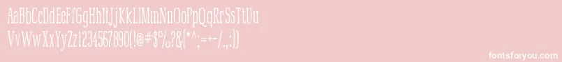Mcfoodpoisoning3 Font – White Fonts on Pink Background