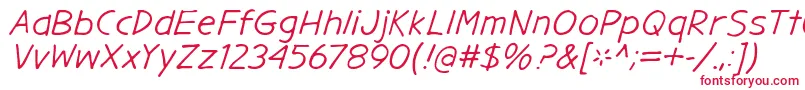 GargleExIt Font – Red Fonts