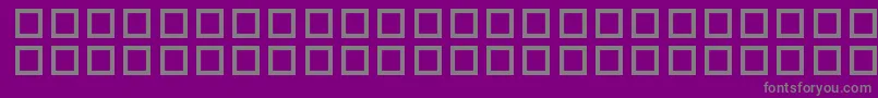 Шрифт PfSstar1 – серые шрифты на фиолетовом фоне