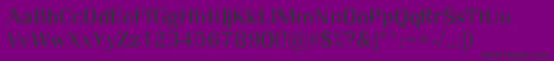 Police RmMidse – polices noires sur fond violet