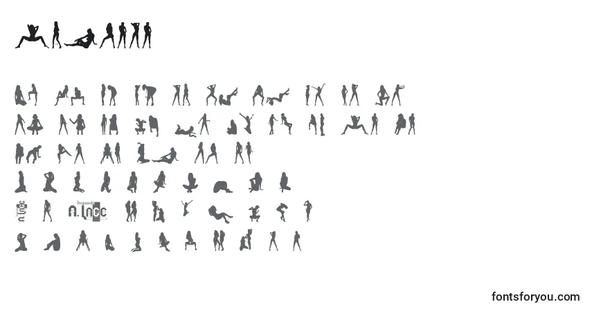 Czcionka SexysEs – alfabet, cyfry, specjalne znaki