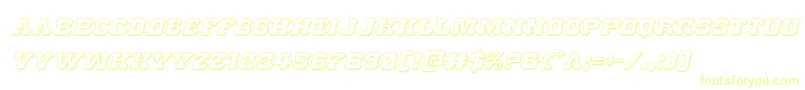 Usmarshal3Dital Font – Yellow Fonts