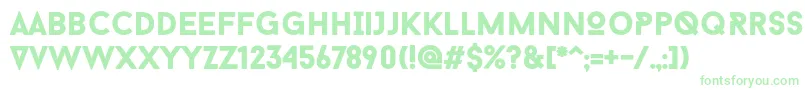 BaronNeueBlack Font – Green Fonts