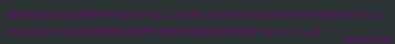 Nextwave3D Font – Purple Fonts on Black Background