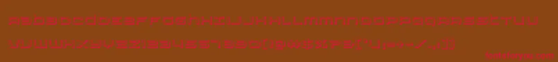 Nextwave3D Font – Red Fonts on Brown Background