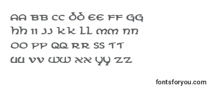 Review of the ErinGoBraghExpanded Font