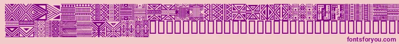 More about HausethnikdingbatsRegular Font HausethnikdingbatsRegular Font – Purple Fonts on Pink Background