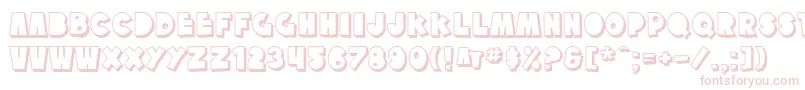 SfTattleTalesShadow Font – Pink Fonts on White Background