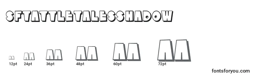 SfTattleTalesShadow Font Sizes