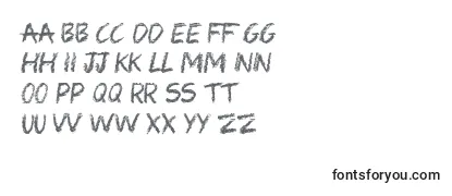 Обзор шрифта ColoredCrayons