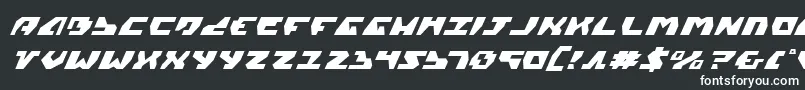 フォントGyrv2i – 白い文字