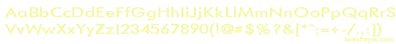 BlacksmithDelightSemiwide Font – Yellow Fonts