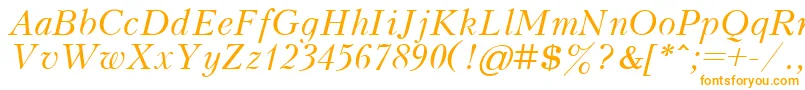 KudrashovItalic.001.001-fontti – oranssit fontit