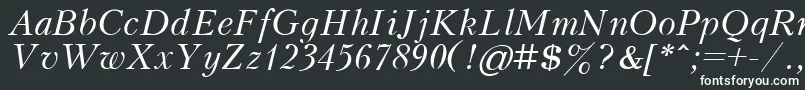 KudrashovItalic.001.001-fontti – valkoiset fontit