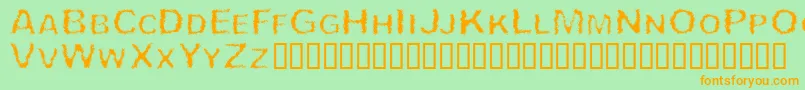 More about TheoryOfCremation Font TheoryOfCremation Font – Orange Fonts on Green Background