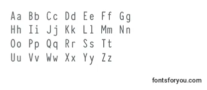TypewcondDemi Font