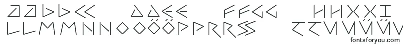 Шрифт Uncialfifty – азербайджанские шрифты