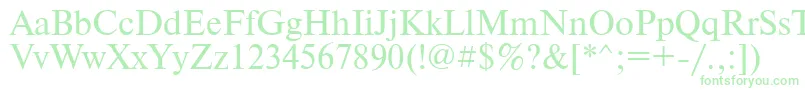 PtNewtonCyrillic-Schriftart – Grüne Schriften