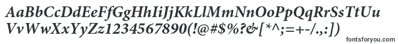 MinionproBoldit Font – Serif Fonts