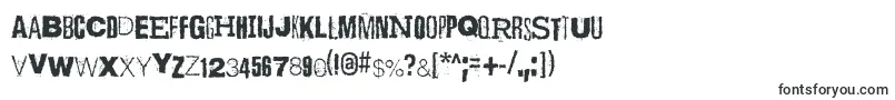 ScizzorwreckHalbfettAlt-fontti – Televisioon tarkoitetut fontit