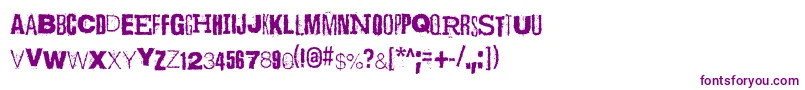 ScizzorwreckHalbfettAlt Font – Purple Fonts