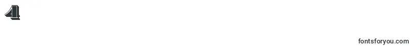 FatFlamingo5SideFill-Schriftart – Schriften für die Ziffer 4
