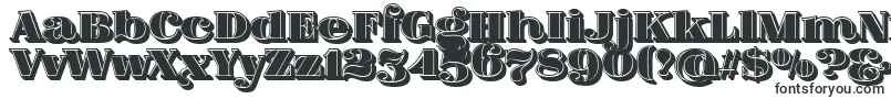 FatFlamingo5SideFill-fontti – Logofontit
