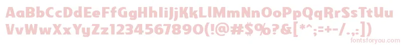 Gravesidebb Font – Pink Fonts on White Background
