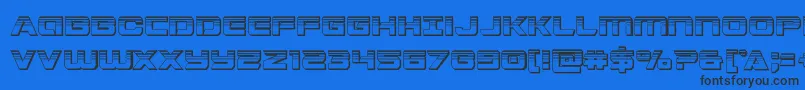 Подробнее о шрифте Stardusterplat Шрифт Stardusterplat – чёрные шрифты на синем фоне