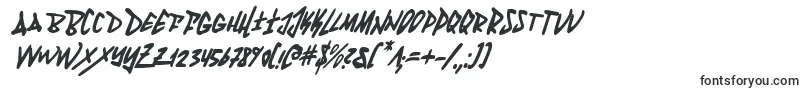 Шрифт FantomCondensedItalic – прикольные шрифты