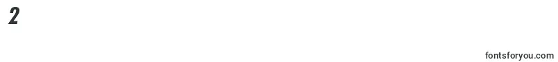 FavoritcondcBolditalic Font – Fonts for Digit 2