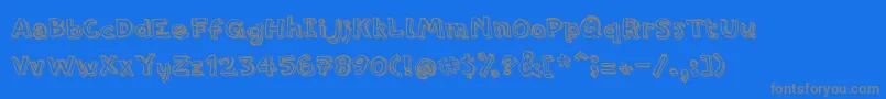 Lisätietoja PfamateurRough-fontista PfamateurRough-fontti – harmaat kirjasimet sinisellä taustalla