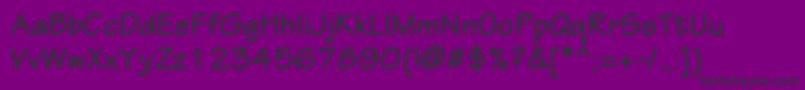 EskiztwocBold Font – Black Fonts on Purple Background