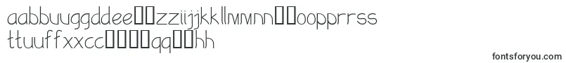 Fonte EksotikaRegular – fontes uzbeques