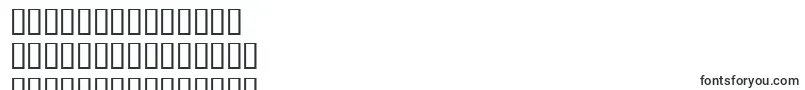 フォントEksotikaRegular – タイの文字