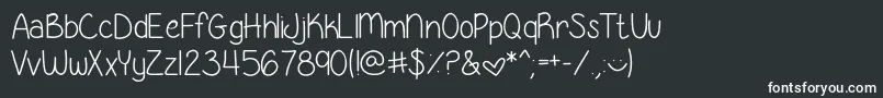 GeorgiaBelleSkinny Font – White Fonts