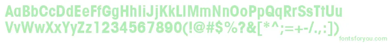 ItcAvantGardeGothicLtCondensedBold Font – Green Fonts