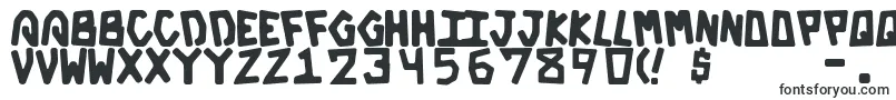 GalacticBold-fontti – Alkavat G:lla olevat fontit