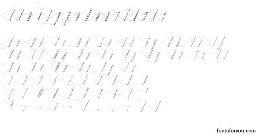 Шрифт LinotypeHenriAxis – алфавит, цифры, специальные символы