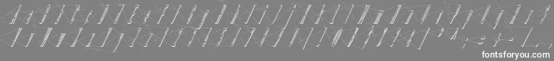 LinotypeHenriAxis Font – White Fonts on Gray Background