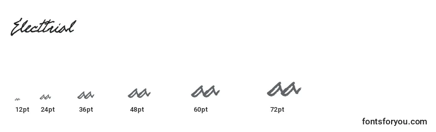 ElectTrial Font Sizes
