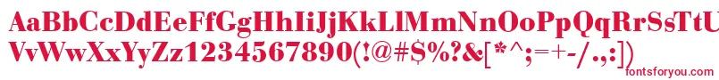 BodoniCeBoldRegular Font – Red Fonts