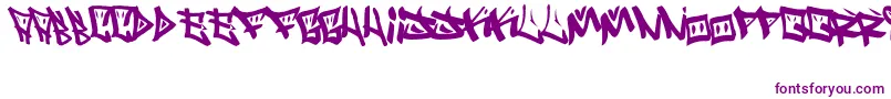 NeoBopollux.TheRemix Font – Purple Fonts on White Background