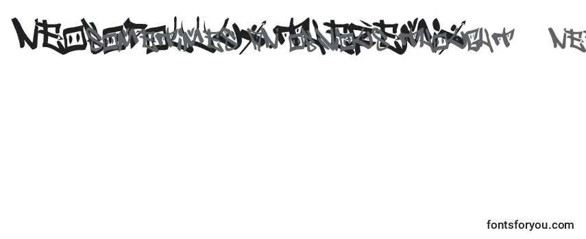 Überblick über die Schriftart NeoBopollux.TheRemix